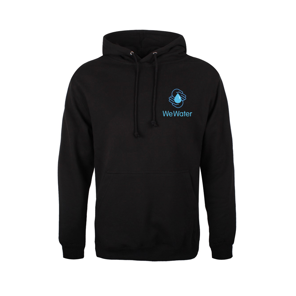 WeWater Hoodie schwarz | bio | fair gehandelt | CO2-neutral