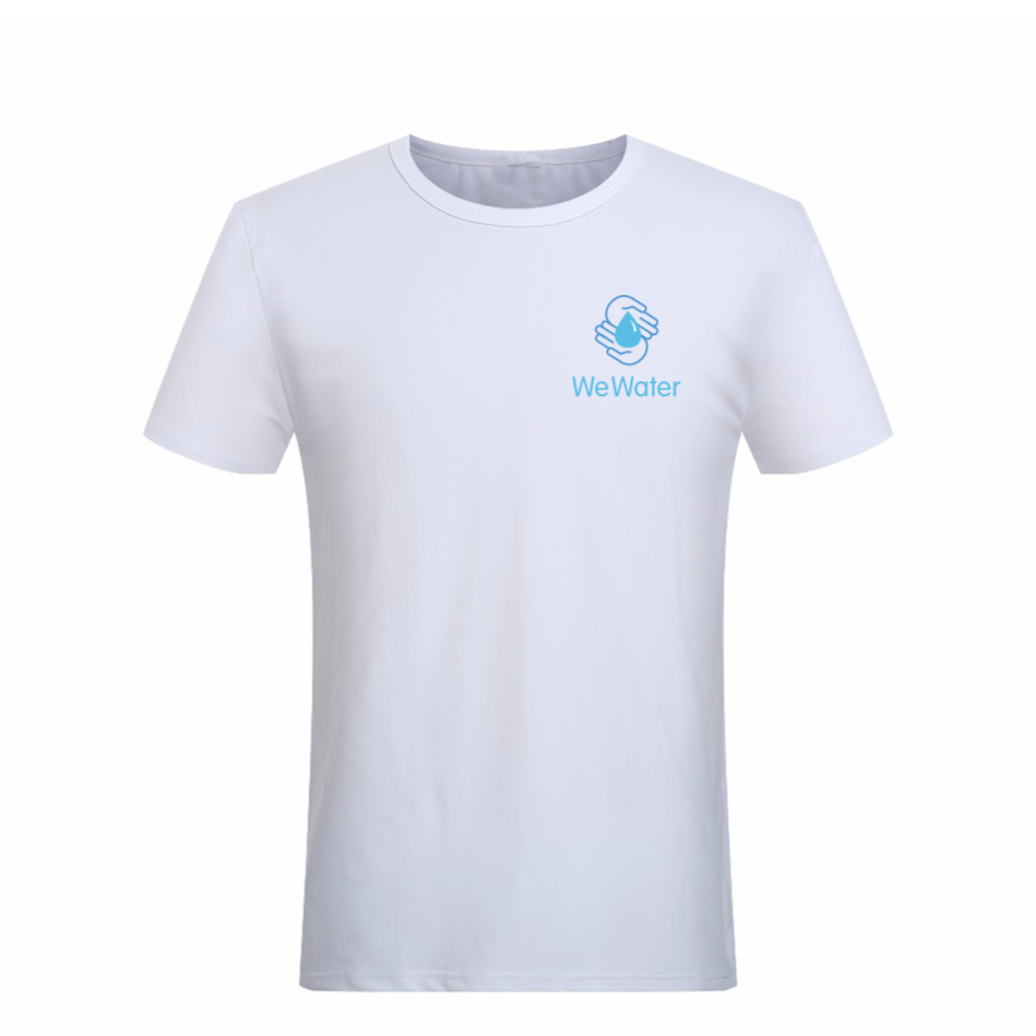 WeWater T-Shirt weiß | bio | fair gehandelt | CO2-neutral