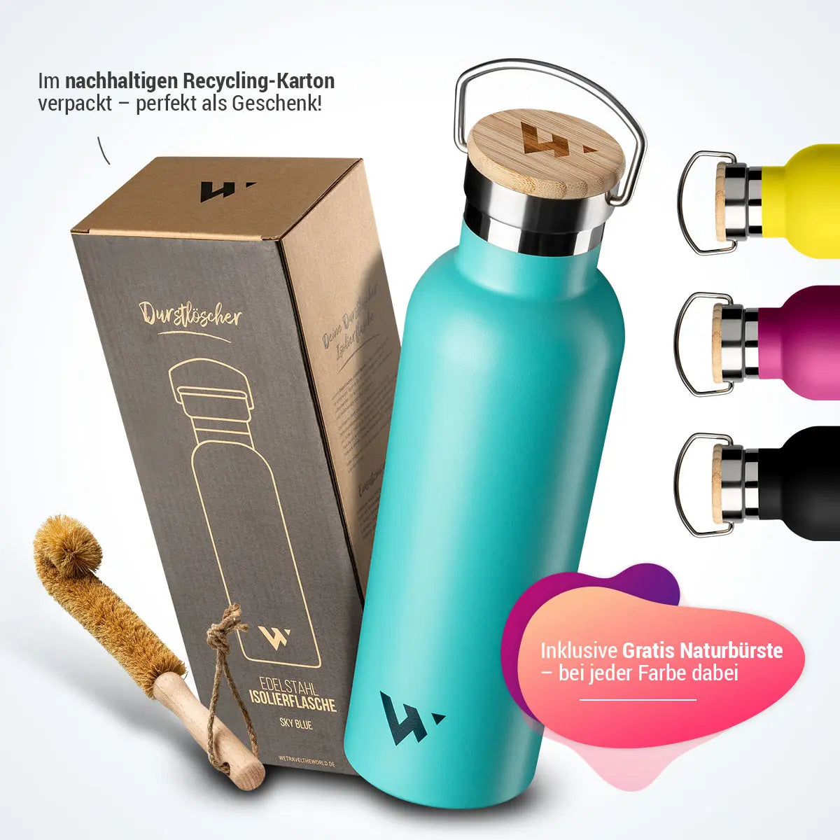Edelstahl Isolierflasche