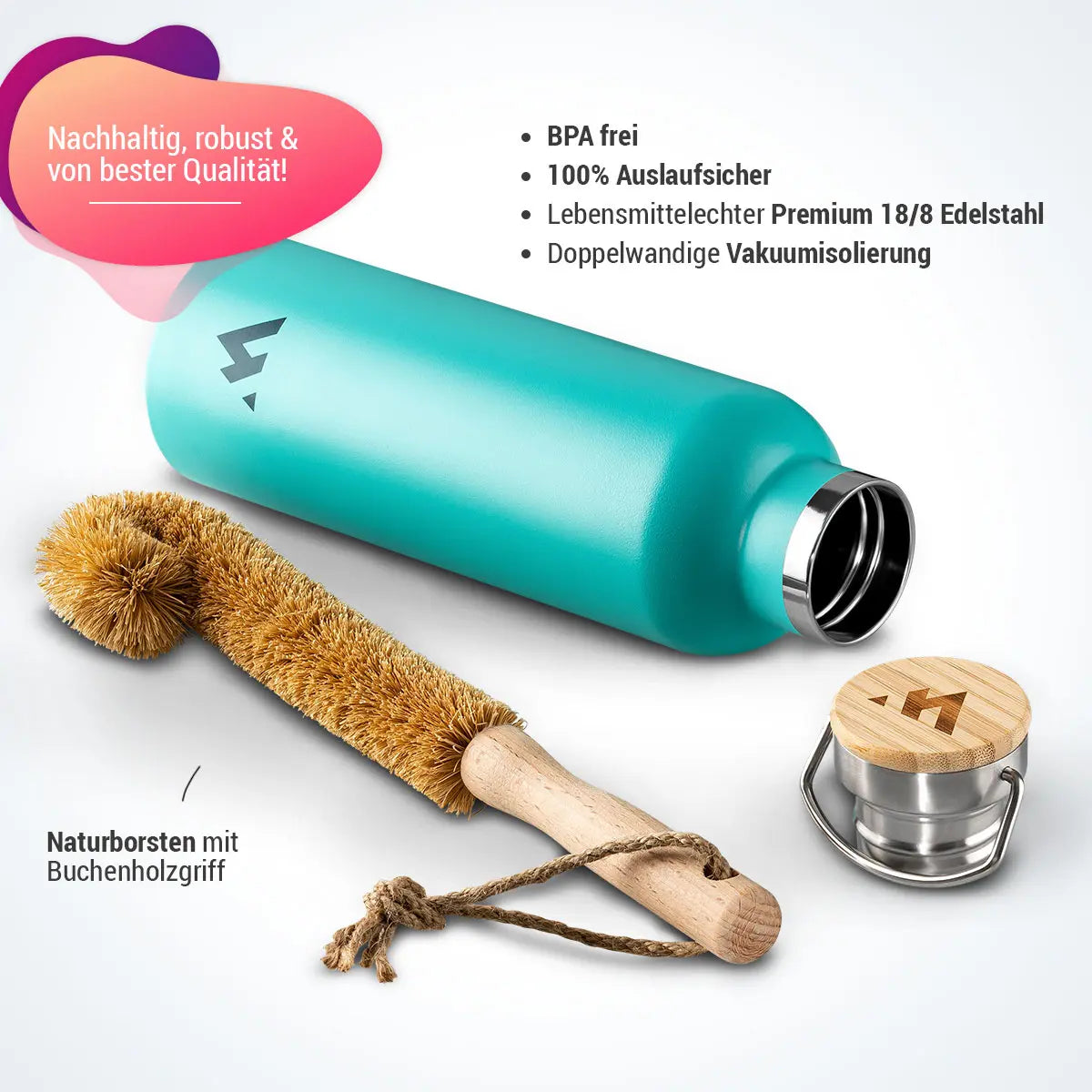 Edelstahl Isolierflasche