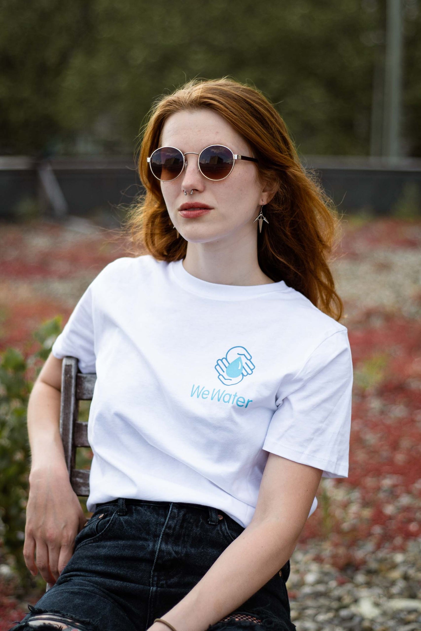 WeWater T-Shirt weiß | bio | fair gehandelt | CO2-neutral