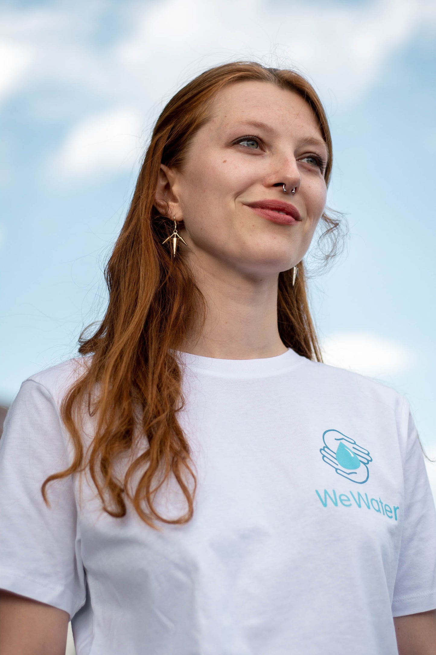 WeWater T-Shirt weiß | bio | fair gehandelt | CO2-neutral