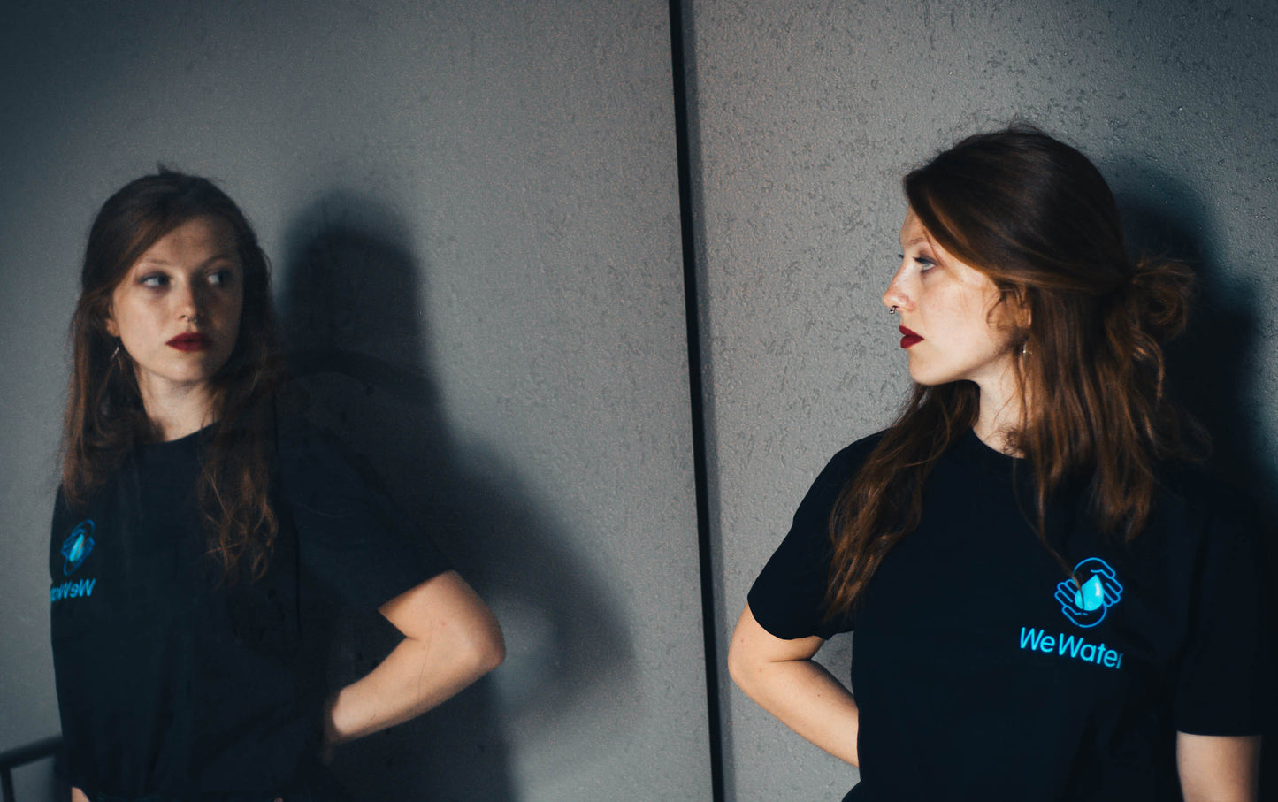 WeWater T-Shirt schwarz | bio | fair gehandelt | CO2-neutral